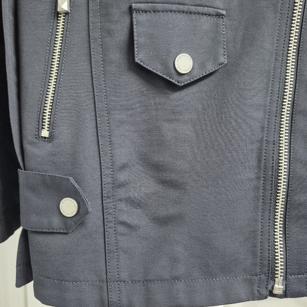 BCBG MAXAZRIA Dominique Cape Dark Navy size XS - Picture 12 of 14